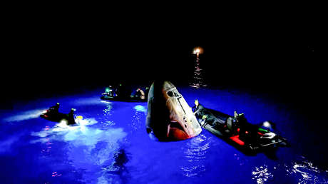 La histórica misión de SpaceX vuelve a la Tierra