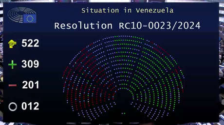 Eurocámara reconoce a Edmundo González como "presidente" de Venezuela