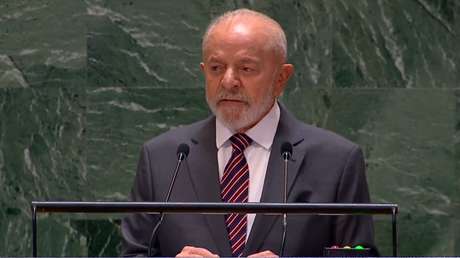 Lula termina su discurso ante la ONU, a pesar de que le cortaron el micrófono