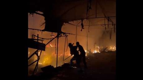 Varios muertos tras un ataque israelí a tiendas de campaña con desplazados en Gaza