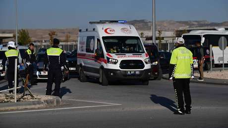5 muertos y 22 heridos en Turquía tras atentado contra la sede de una planta aeronáutica clave