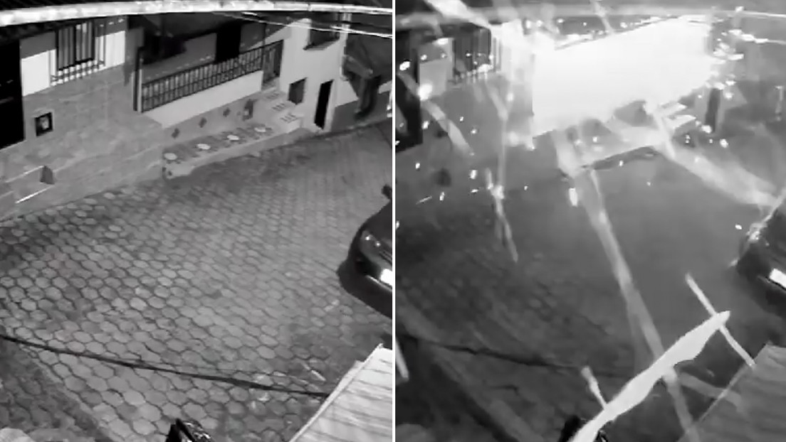 VIDEO: lanzan explosivos contra la vivienda de un alcalde colombiano