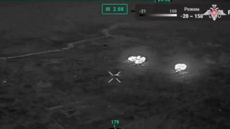 VIDEO: Preciso ataque con misiles termobáricos arrasa posiciones ucranianas