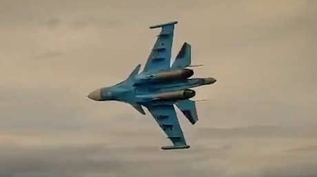 "¡Váyanse! Les están disparando": Épico video muestra cómo pilotos rusos esquivan misiles Patriot