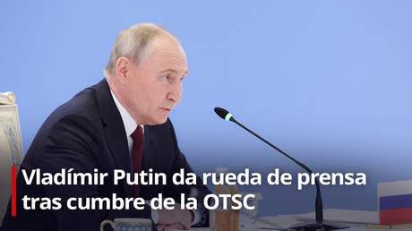 Lo más destacado de la rueda de prensa de Putin en Kazajistán