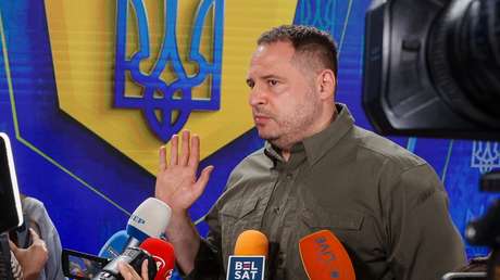 Este habría sido el objetivo del viaje del jefe de la Oficina de Zelenski a EE.UU.