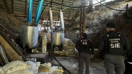 Desmantelan laboratorio clandestino de drogas en México