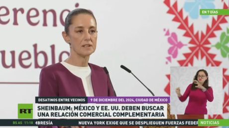 Sheinbaum: México y EE.UU. deben buscar una relación comercial complementaria