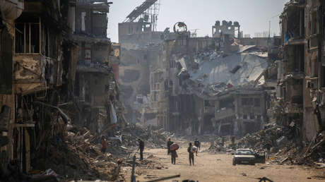 Muertos y heridos en gran incendio causado por ataque israelí contra un campo de refugiados en Gaza