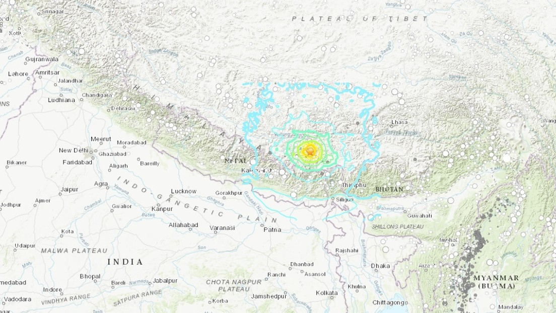Un sismo de magnitud 6,8 sacude el Tíbet chino