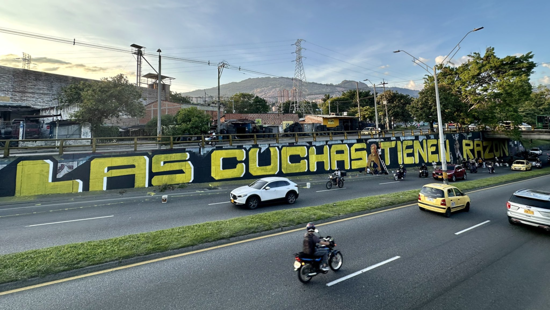 La macabra realidad que esconde el 'borrado' de un mural en Medellín