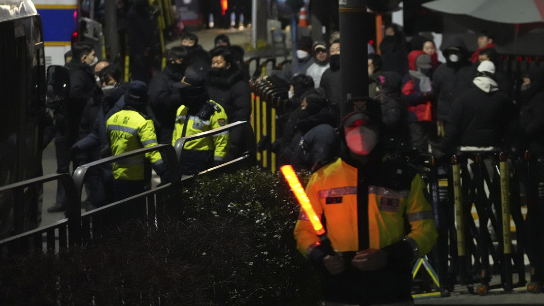 VIDEO: Tensión en Corea del Sur ante segundo intento de arresto del presidente destituido