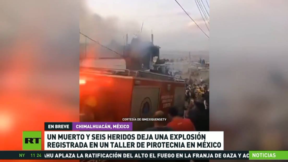 Una explosión en un taller de pirotecnia en México deja un muerto y ...