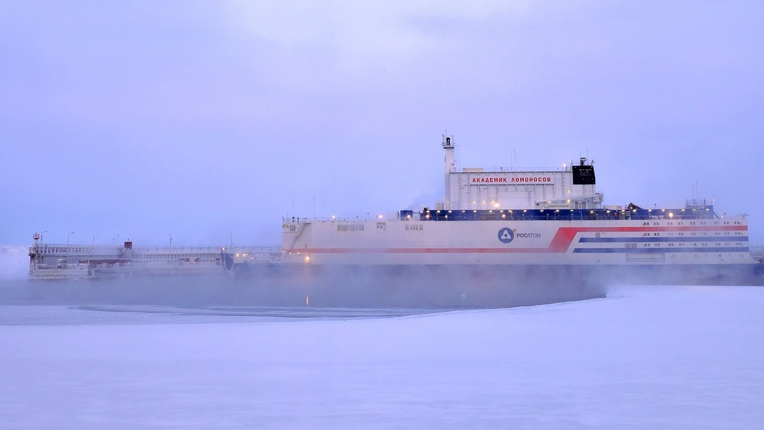 La central nuclear flotante rusa, la única del mundo, alcanza un importante hito