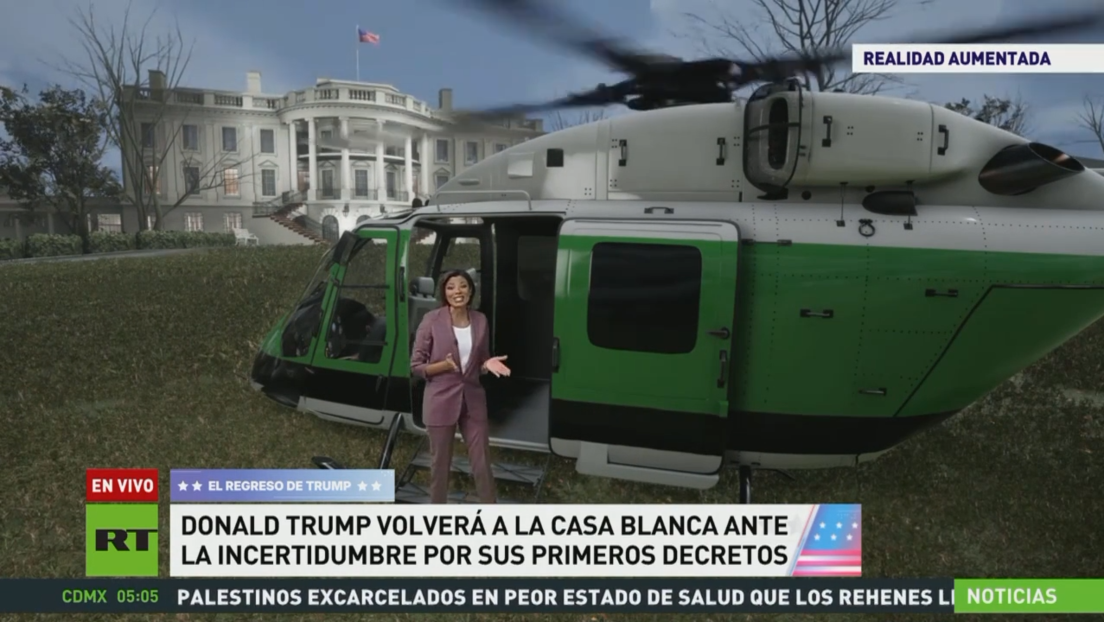 Donald Trump volverá a la Casa Blanca ante la incertidumbre por sus primeros decretos
