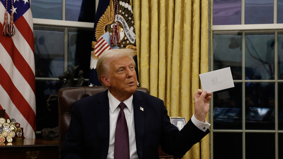 El presidente de EE.UU., Donald Trump