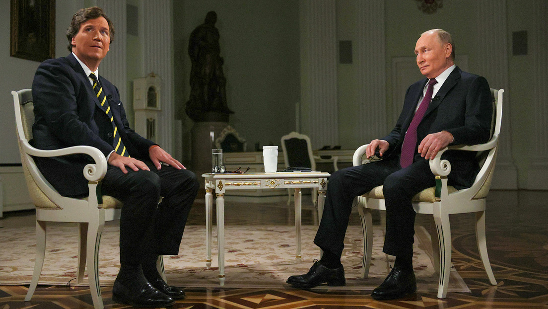 Tucker Carlson: "No tengo razón para enfadarme con Vladímir Putin"