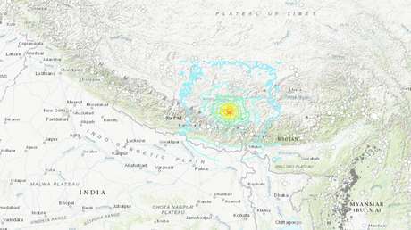 Un sismo de magnitud 6,8 sacude el Tíbet chino