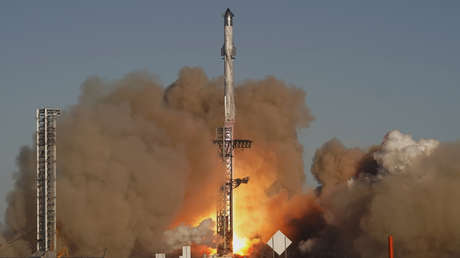 VIDEOS: SpaceX atrapa el propulsor de Starship, pero pierde la etapa superior