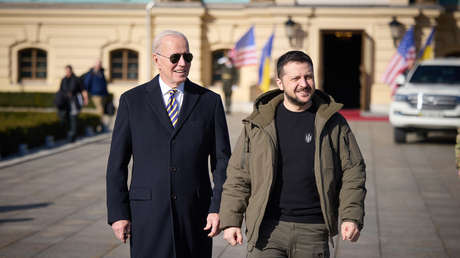 Biden revela que temía un atentado durante su visita a Kiev en 2023
