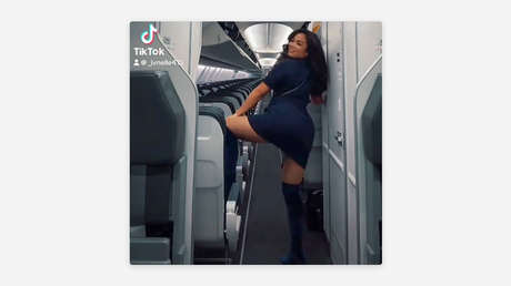 VIDEO: Despiden a azafata por hacer 'twerking' en avión
