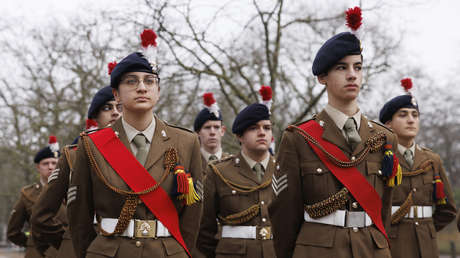 Reino Unido enviará cadetes de escuelas militares a Ucrania