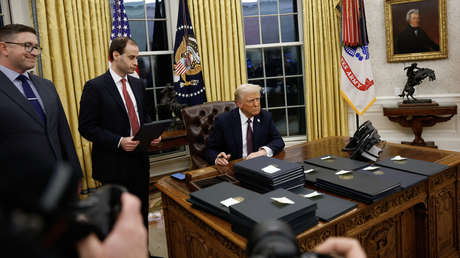 La lista de todo lo que logró hacer Trump en un día como presidente