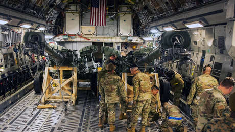 Ucrania 'quema' cañones de obús tan rápido que EE.UU. no puede seguir el ritmo