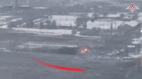 VIDEO: Drones rusos desmantelan sistema camuflado de guerra electrónica ucraniana