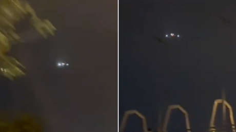 Avistan en Ecuador un ovni que emite una extraña luz (VIDEO)