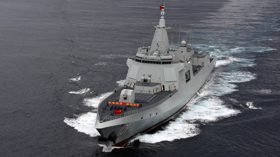 Un solo destructor chino podría detener una flota de EE.UU. con una 'red asesina' no tripulada