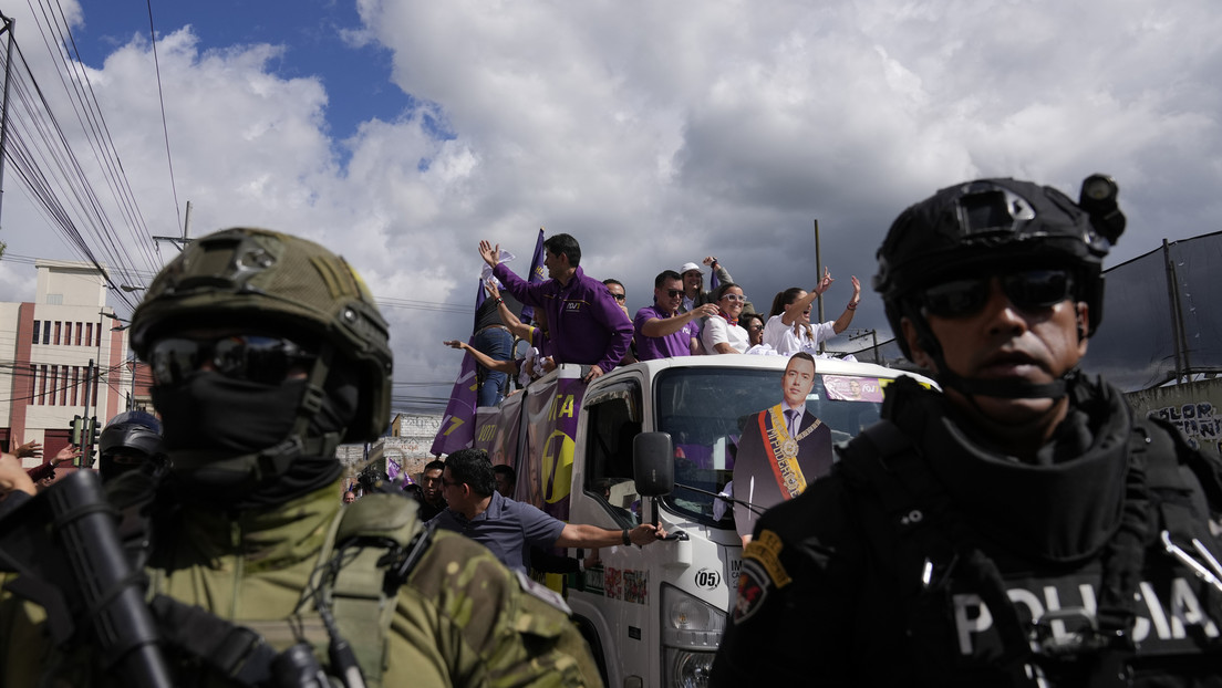 Noboa ordena militarizar puertos y cerrar fronteras de Ecuador durante las elecciones