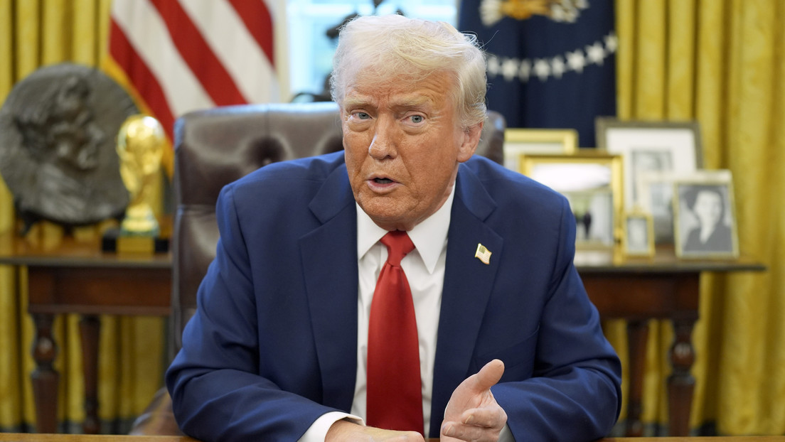 VIDEO: La excéntrica 'lección de geografía' de Trump para explicar el tamaño de Israel