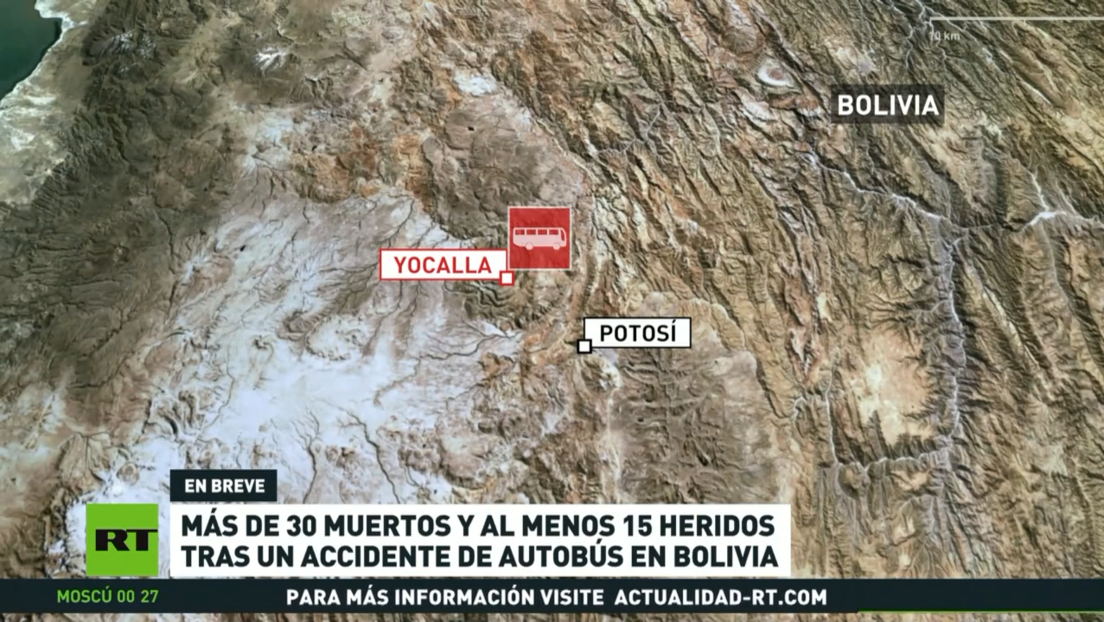 Más de 30 muertos y al menos 15 heridos en un accidente de autobús en ...