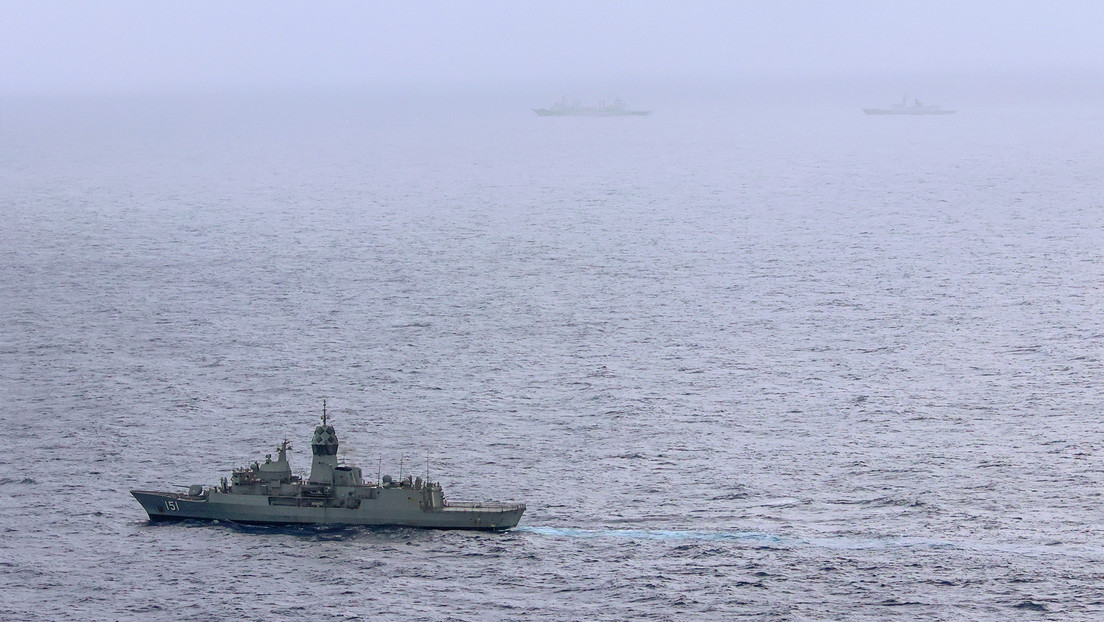 Buques de guerra chinos con armas "extremadamente capaces" ponen en vilo a este país