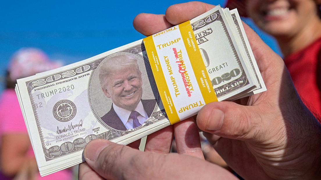 "¡El billete más valioso para el presidente más valioso!": Proponen poner la cara de Trump en el dólar