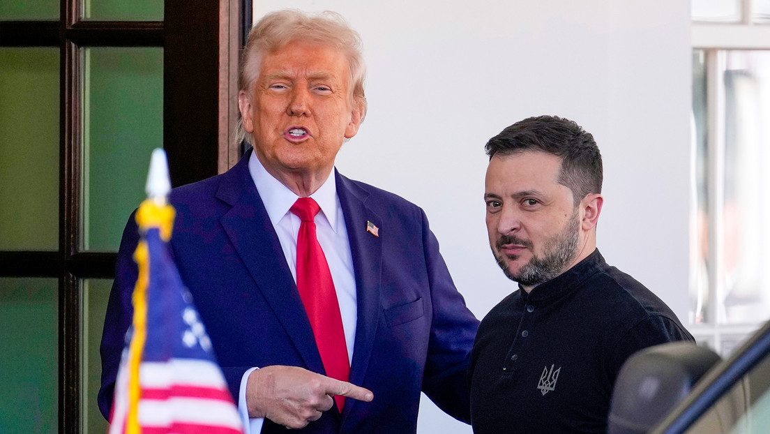 Trump y Zelenski se reúnen para hablar del acuerdo sobre tierras raras (VIDEO)