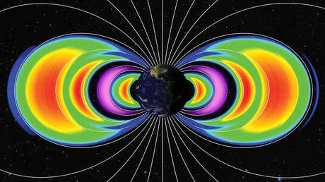Cinturones de radiación detectados alrededor de la Tierra