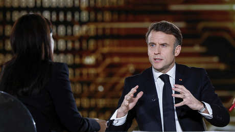 Macron: Trump debería centrarse en otros asuntos en lugar de intentar dañar la economía de la UE