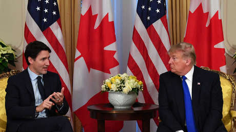 Trump llama "perdedor" a Trudeau