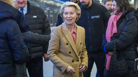 Von der Leyen promete 3.500 millones de euros a Ucrania