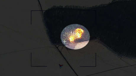 VIDEO: Misil Iskander ruso elimina un sistema de defensa aérea ucraniano