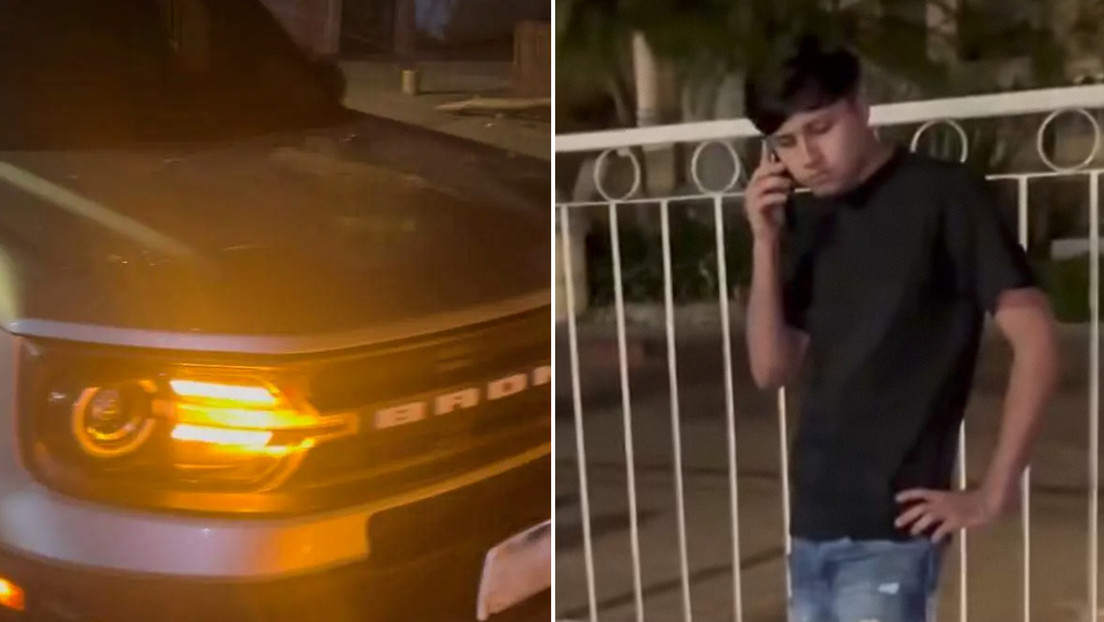 Lleva su camioneta al taller, nota que la mueven de noche y lo que descubre se vuelve viral (VIDEO)