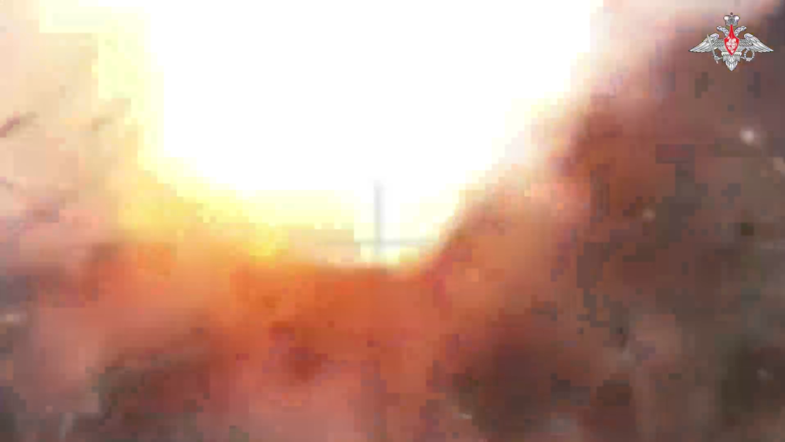 VIDEO: Búnker ucraniano es reducido a cenizas por un dron ruso