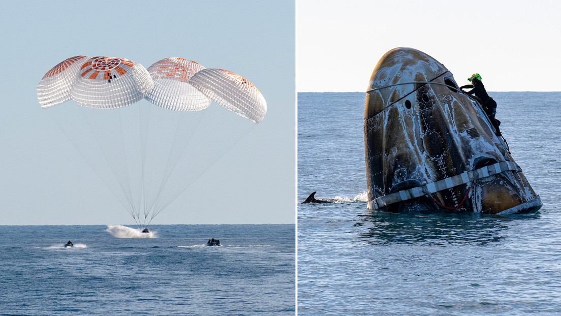 Astronautas de la NASA regresan a la Tierra tras 9 meses varados en la EEI