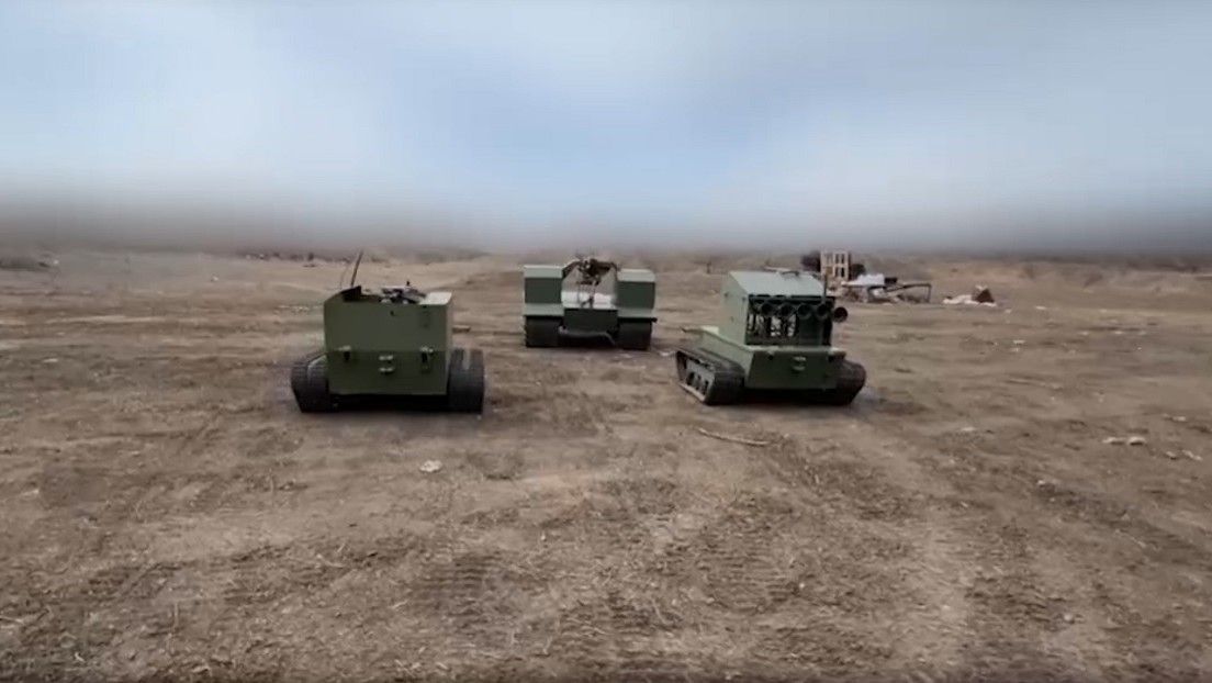 Así son los robots de combate y apoyo diseñados por militares rusos (VIDEO)