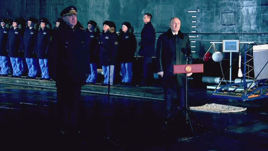 Putin da luz verde a la botadura de un submarino nuclear único (VIDEO)