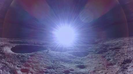 FOTO: Espectacular amanecer captado desde la Luna