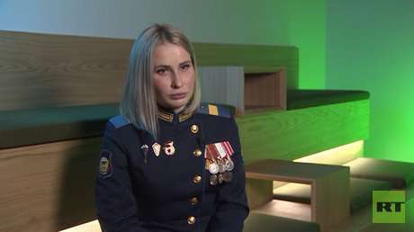 La historia de una enfermera militar rusa que salva vidas bajo el incesante bombardeo enemigo