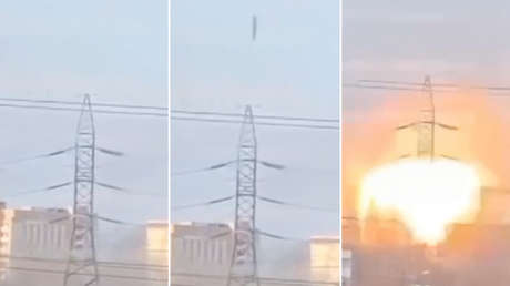 VIDEO: El impacto de un misil ruso contra un hotel ucraniano que alojaba a mercenarios extranjeros